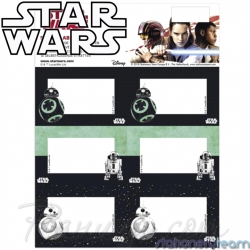 2018 Stationery Team Етикети Star Wars БТС18